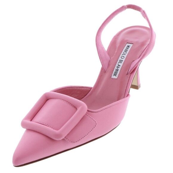 Manolo Blahnik Maysli Slingback Heels